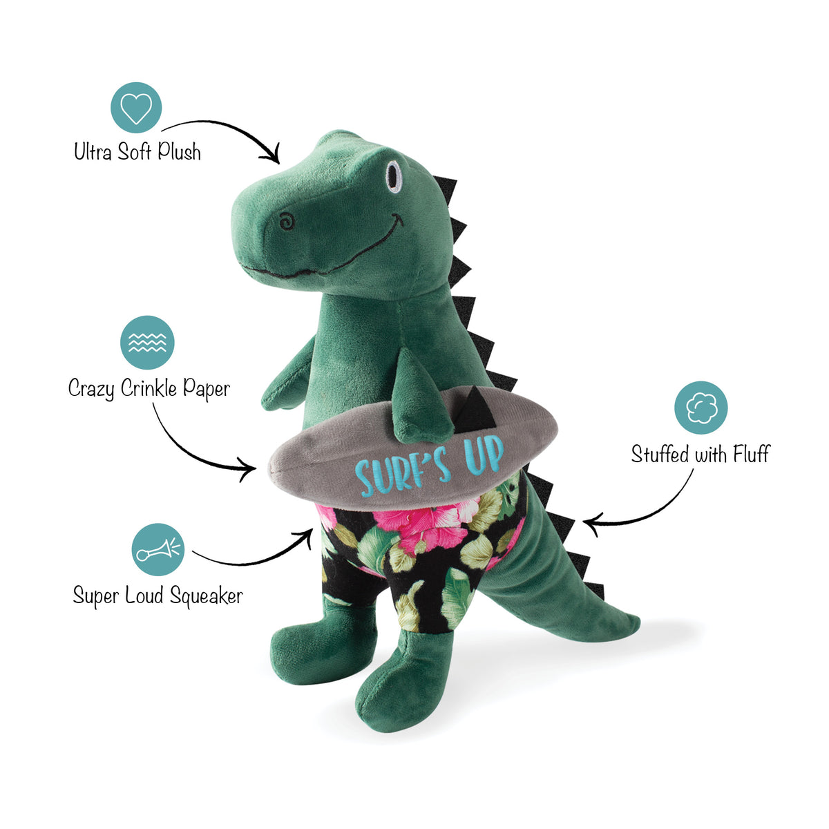 PETSHOP SURF'S UP, DUDE! DOG TOY – PetShop by Fringe Studio