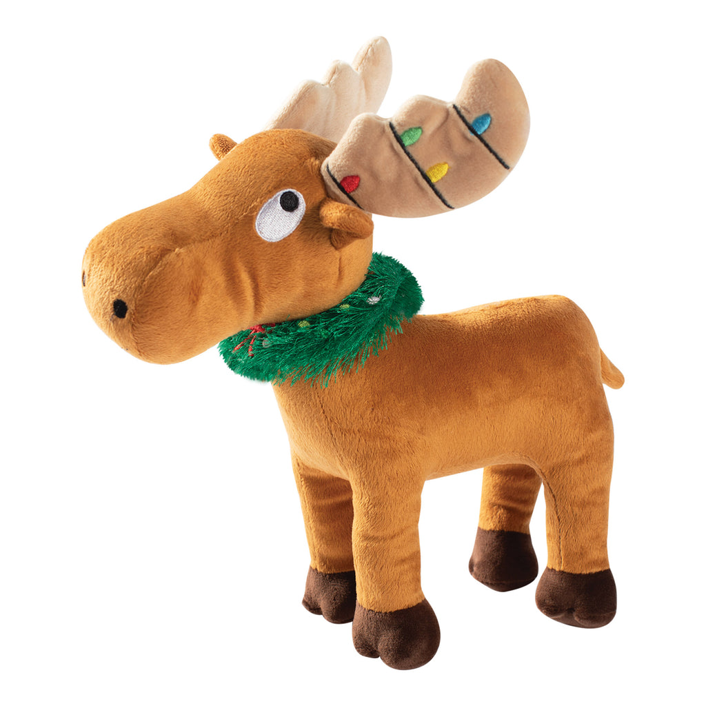 PETSHOP MERRY CHRISMOOSE DOG TOY