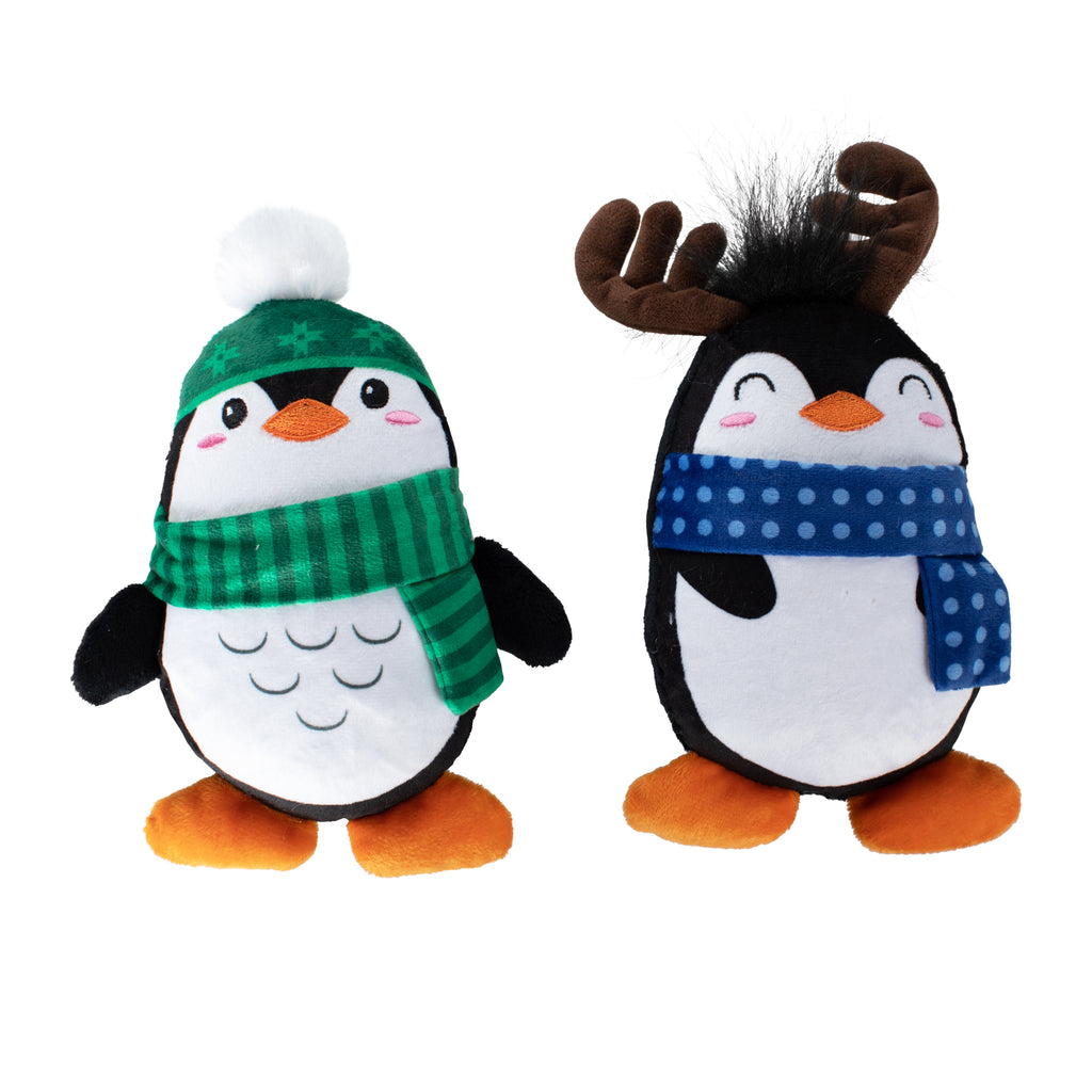 PETSHOP WINTER WADDLE LAND 2 PIECE DOG TOY SET