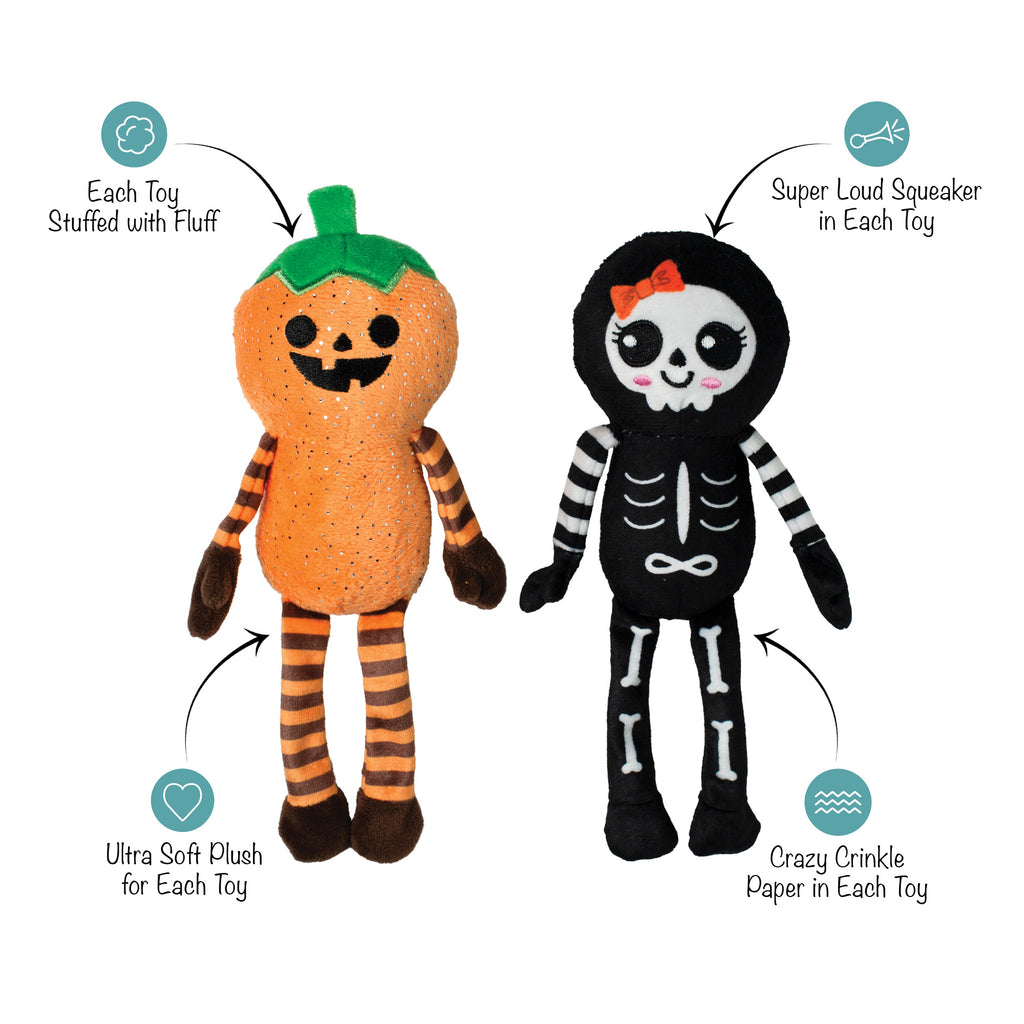 PETSHOP OH MY GOURD! 2 PIECE DOG TOY SET