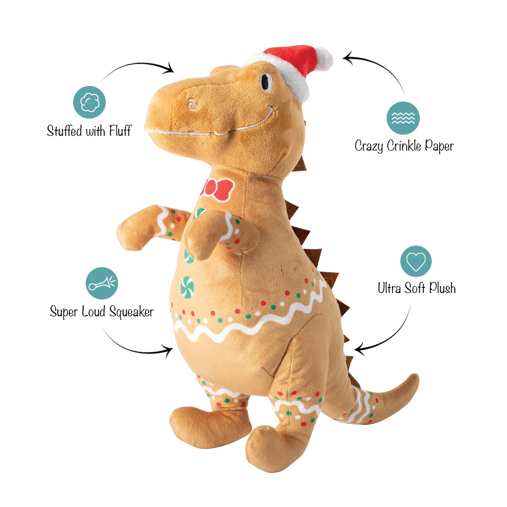 PETSHOP COOKIE-SAURUS DOG TOY