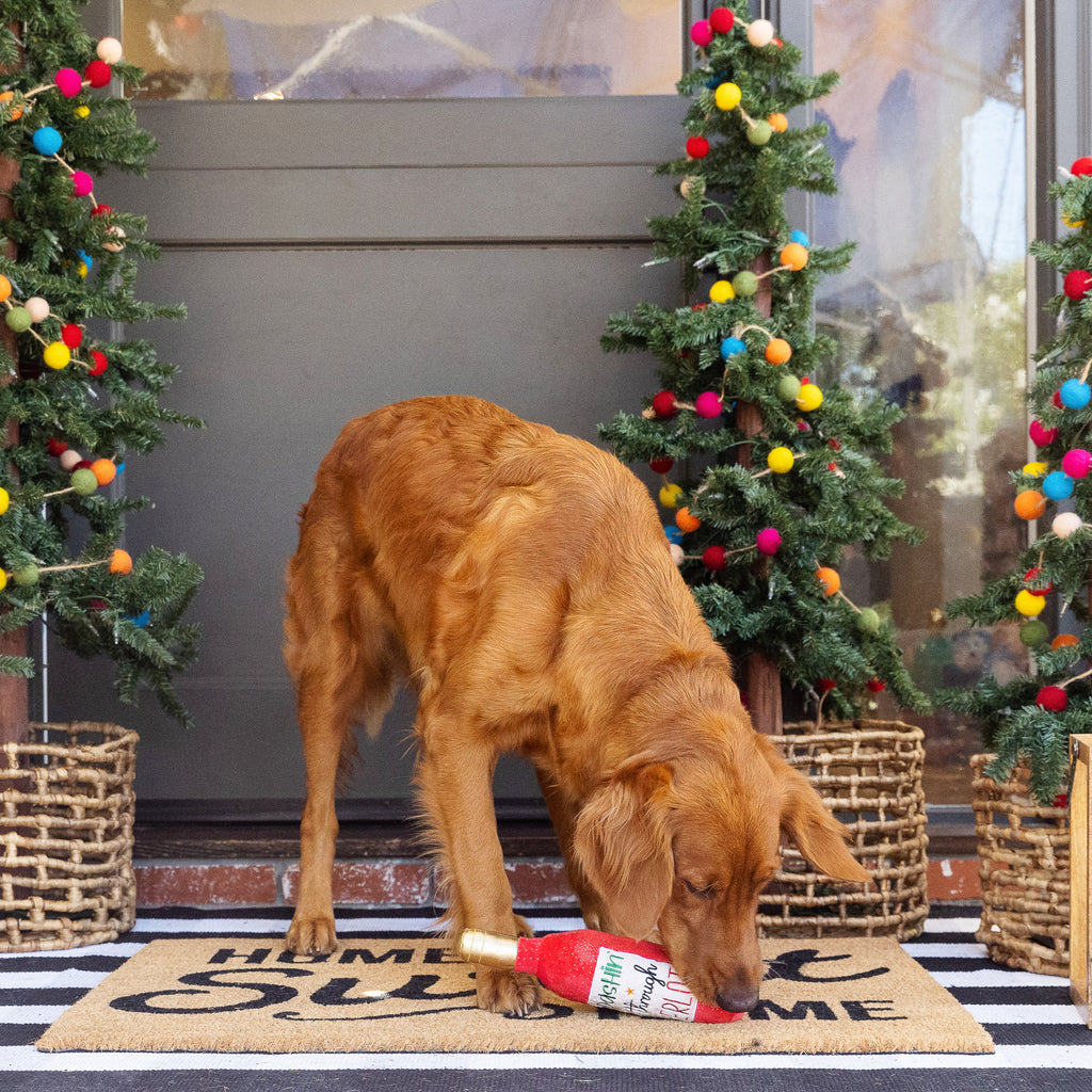 PETSHOP DASHIN' THROUGH MERLOT DOG TOY