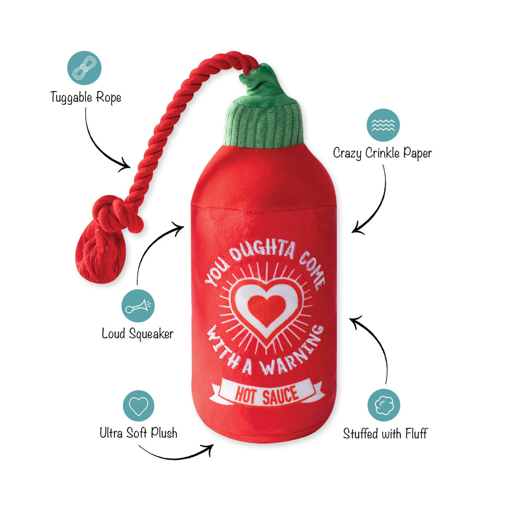 PETSHOP HEARTS ON FIRE ROPE DOG TOY