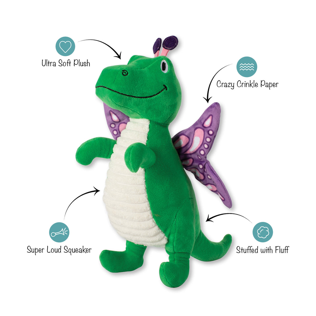 PETSHOP FLUTTER REX PLUSH DOG TOY