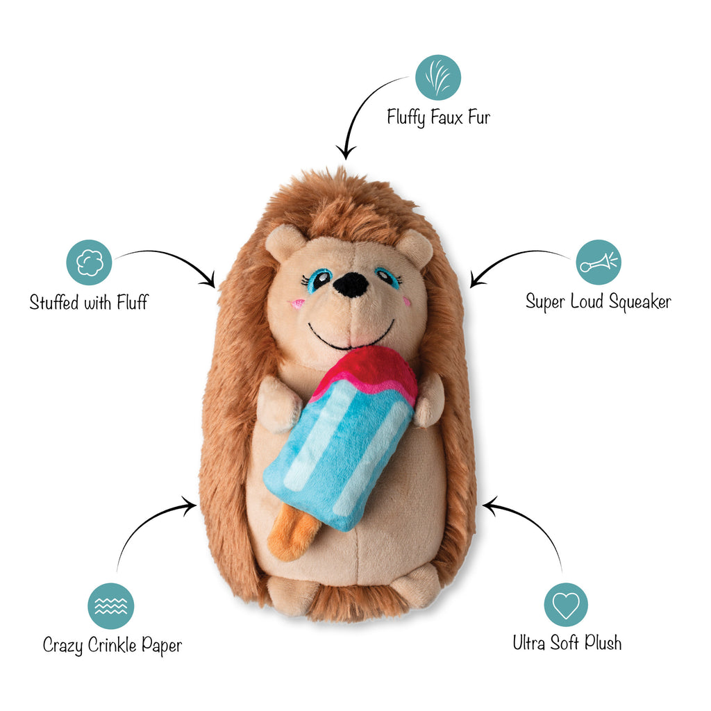 PETSHOP BE COOL, BE HEDGY PLUSH DOG TOY