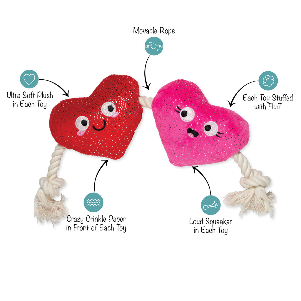 PETSHOP CAN'T BE AP-HEART DOG TOY