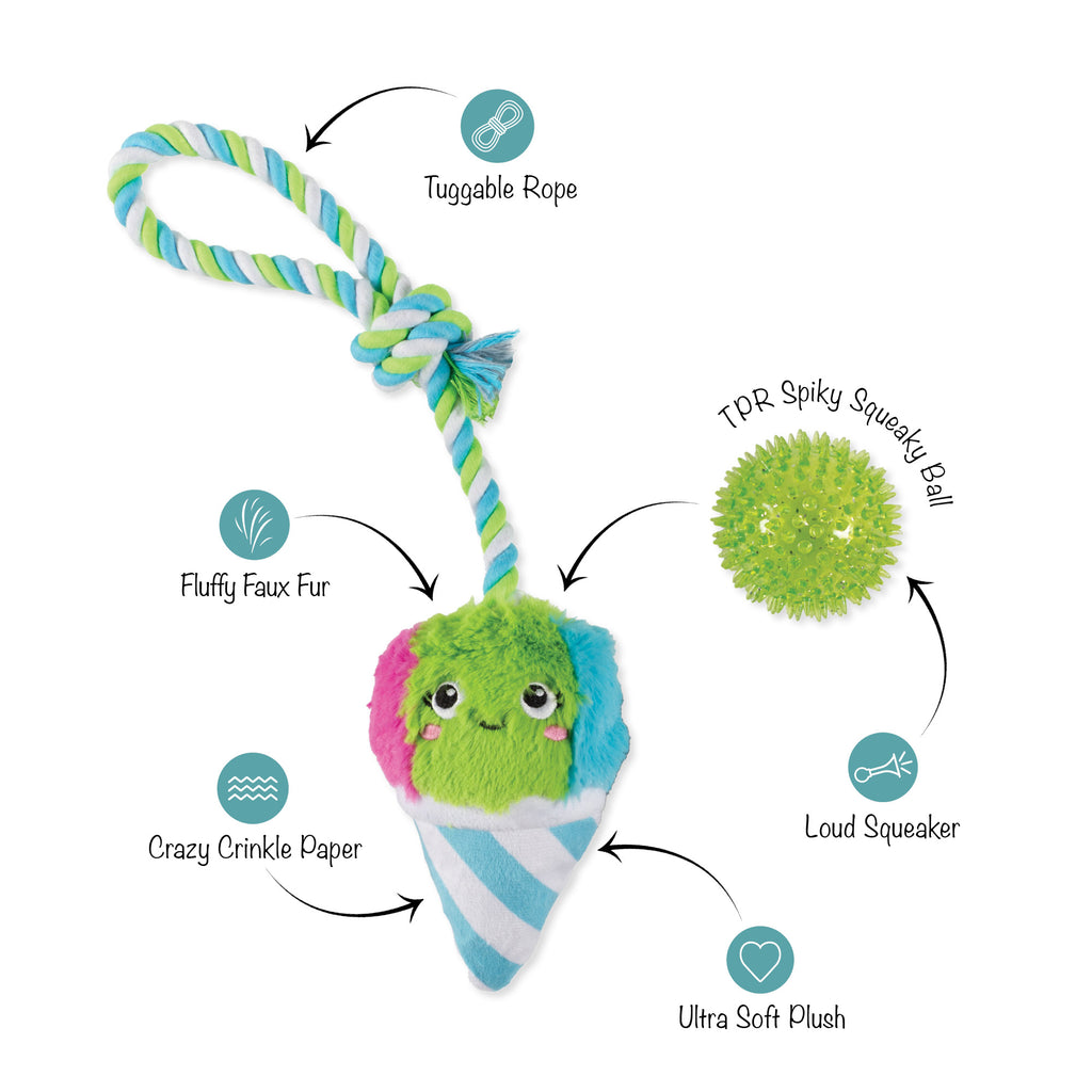 PETSHOP CONE-FIDENCE IS YUMMY ROPE DOG TOY