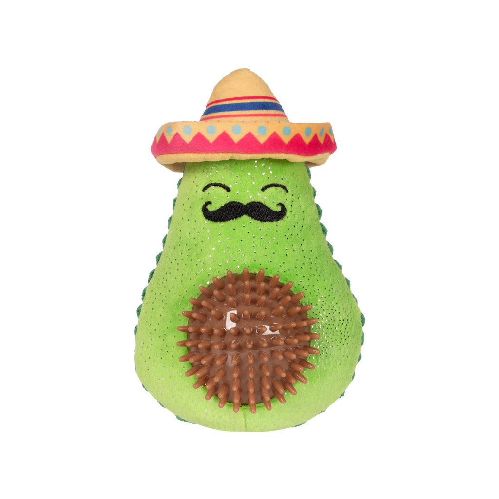 PETSHOP AVO-FIESTA PLUSH/SPIKEY BALL DOG TOY