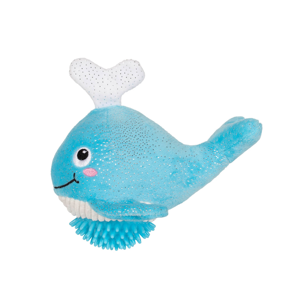 PETSHOP FEELING WHALEY GOOD! PLUSH/SPIKEY DOG TOY