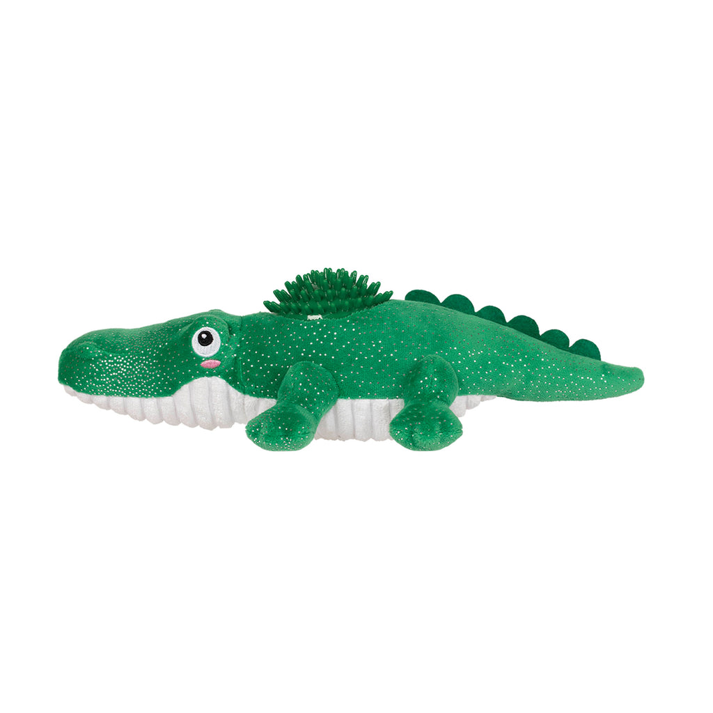 PETSHOP READY TO CROC PLUSH/SPIKEY BALL DOG TOY