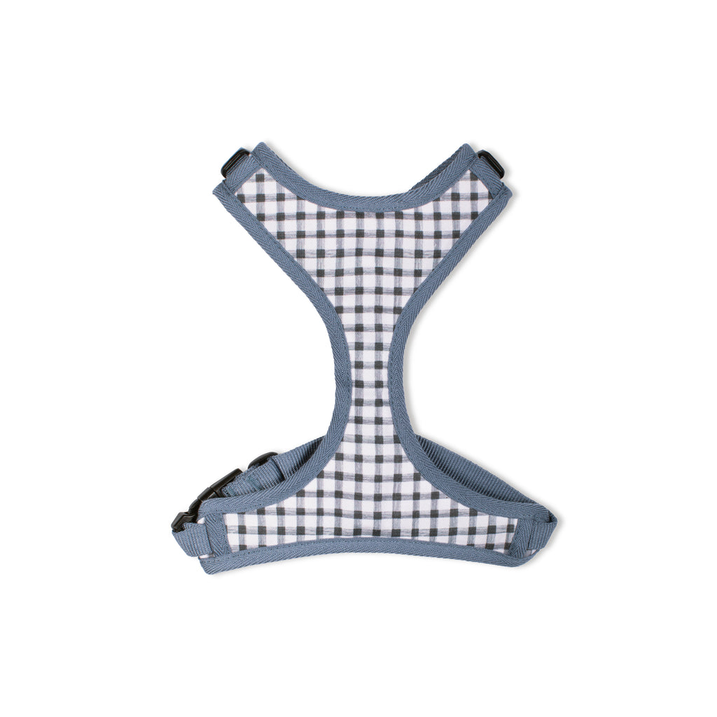 PETSHOP PAINTED GINGHAM DOG HARNESS