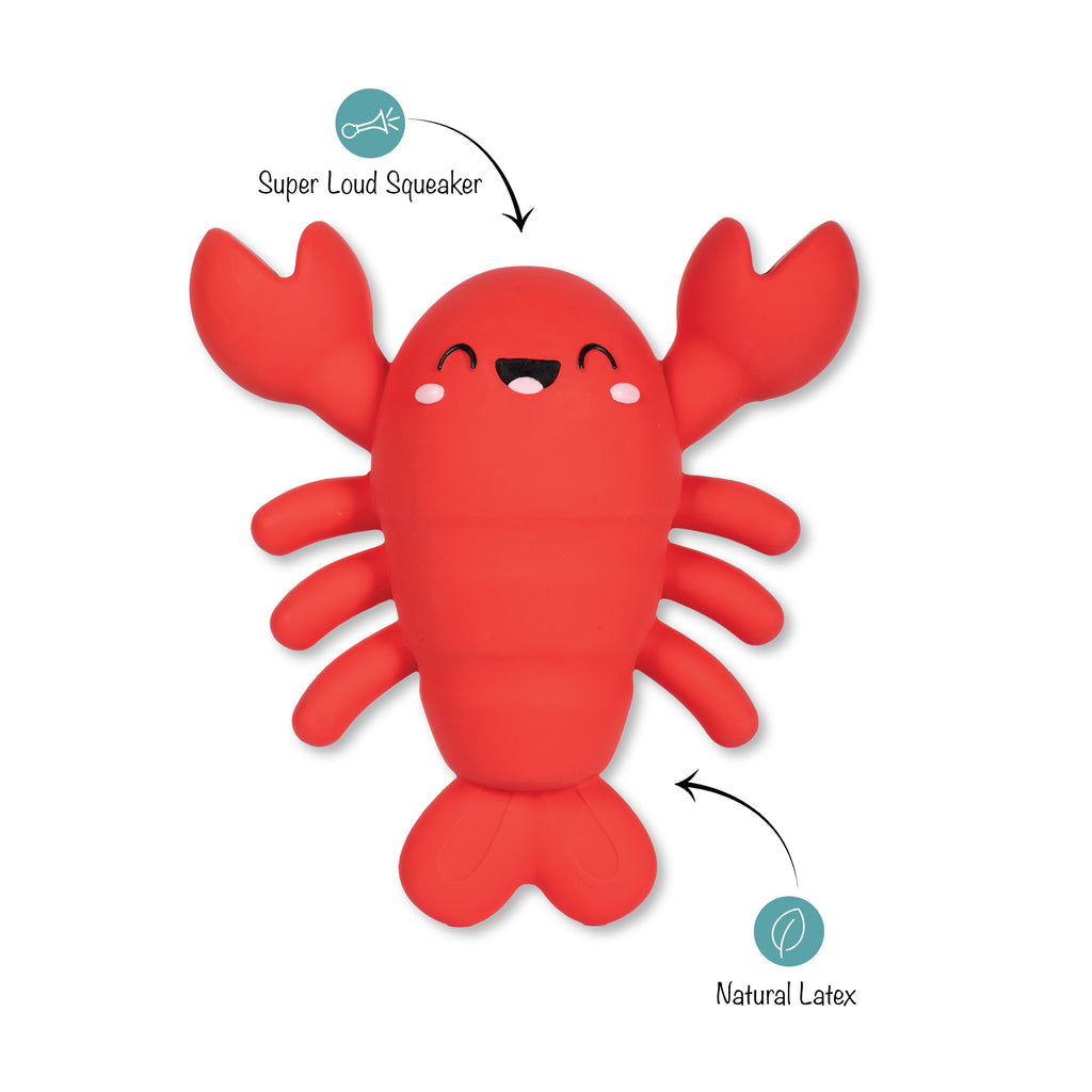 PETSHOP SNAPPY AND HAPPY LATEX DOG TOY
