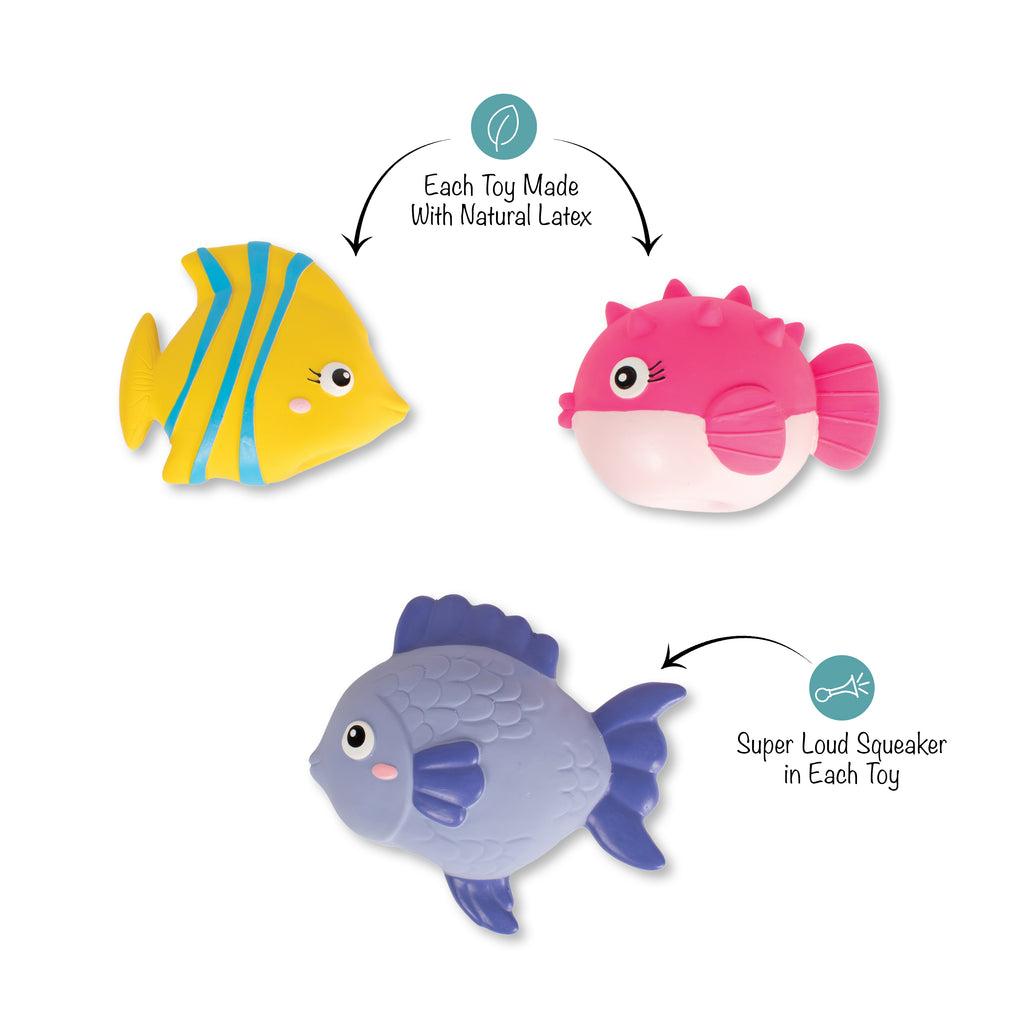 PETSHOP STAY SALTY LATEX DOG TOYS