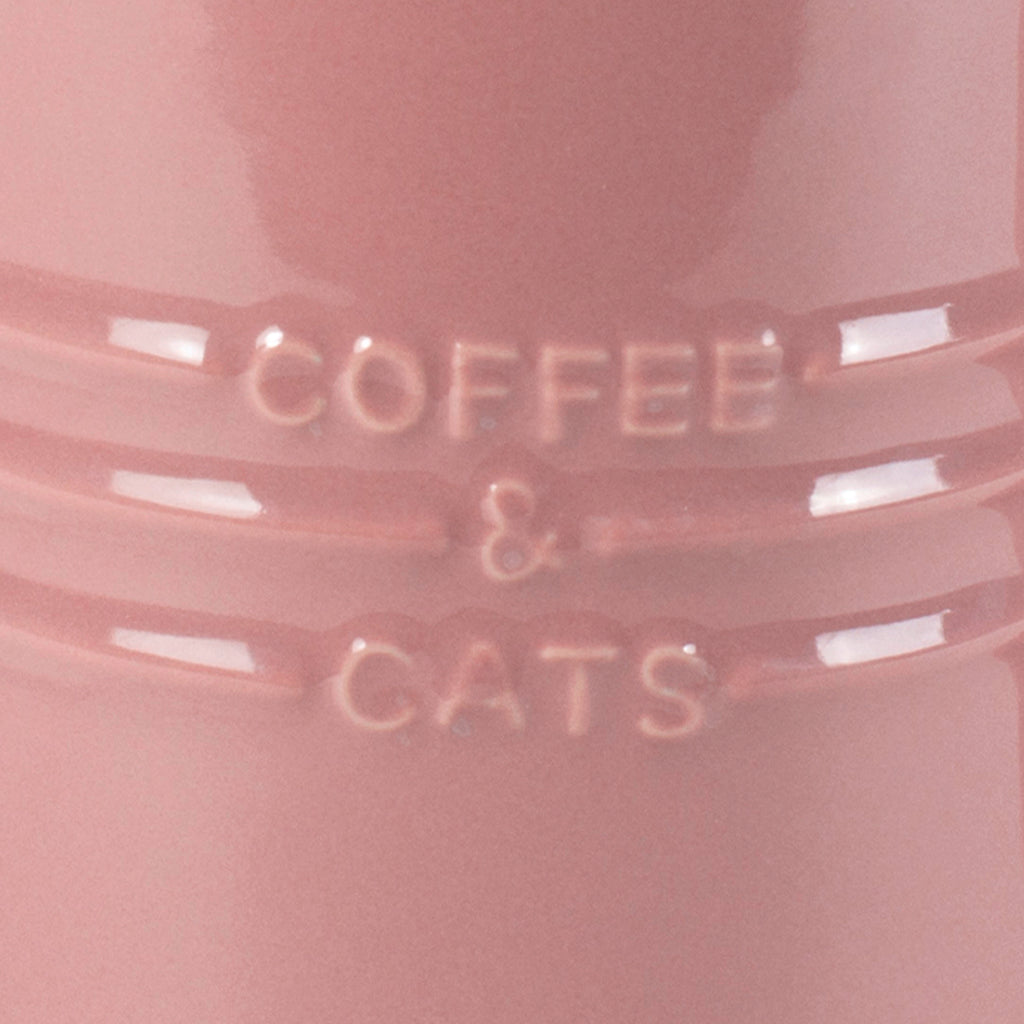 PETSHOP COFFEE & CATS BLUSH MUG