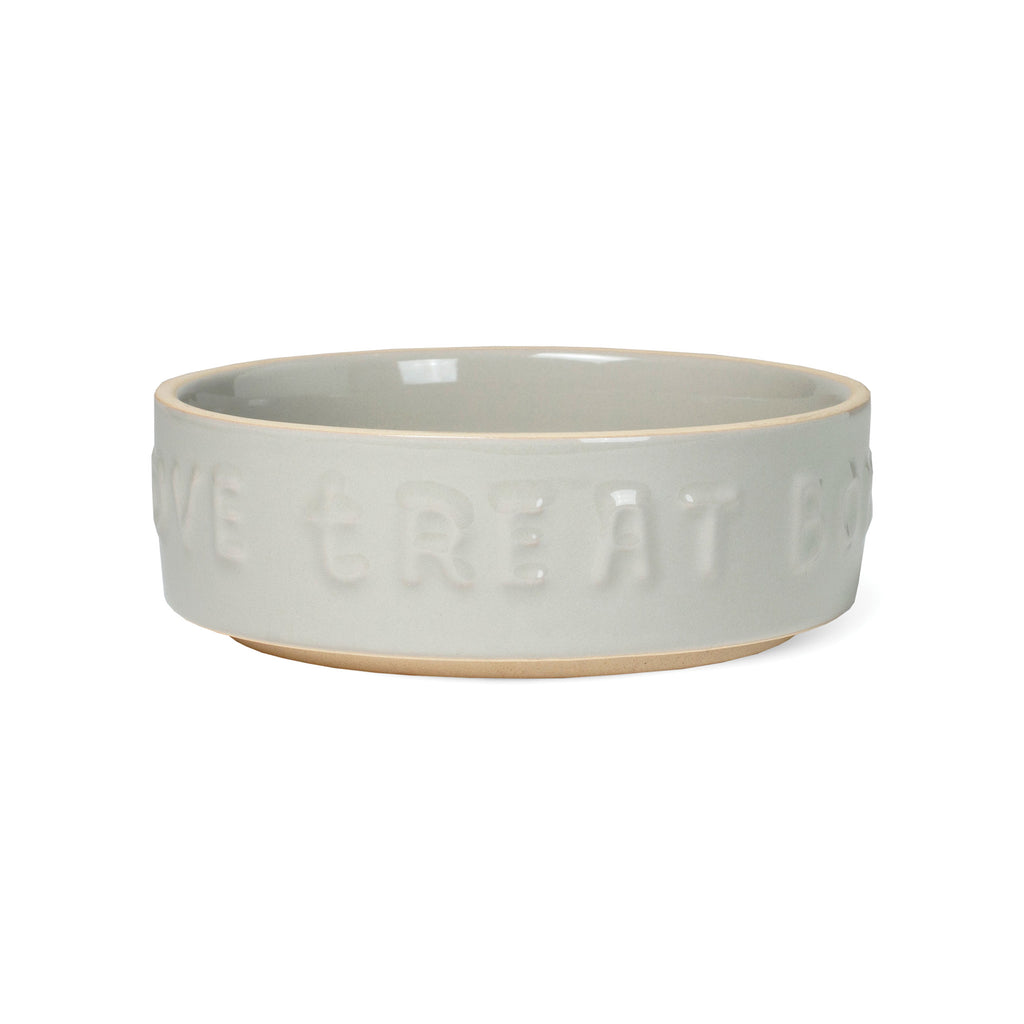 PETSHOP SCULPT TREAT WORDS MEDIUM PET BOWL