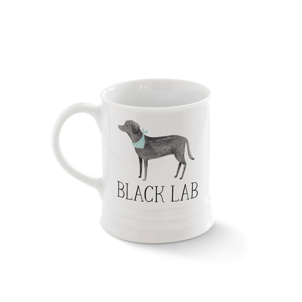 PETSHOP JULIANNA SWANEY BLACK LAB MUG