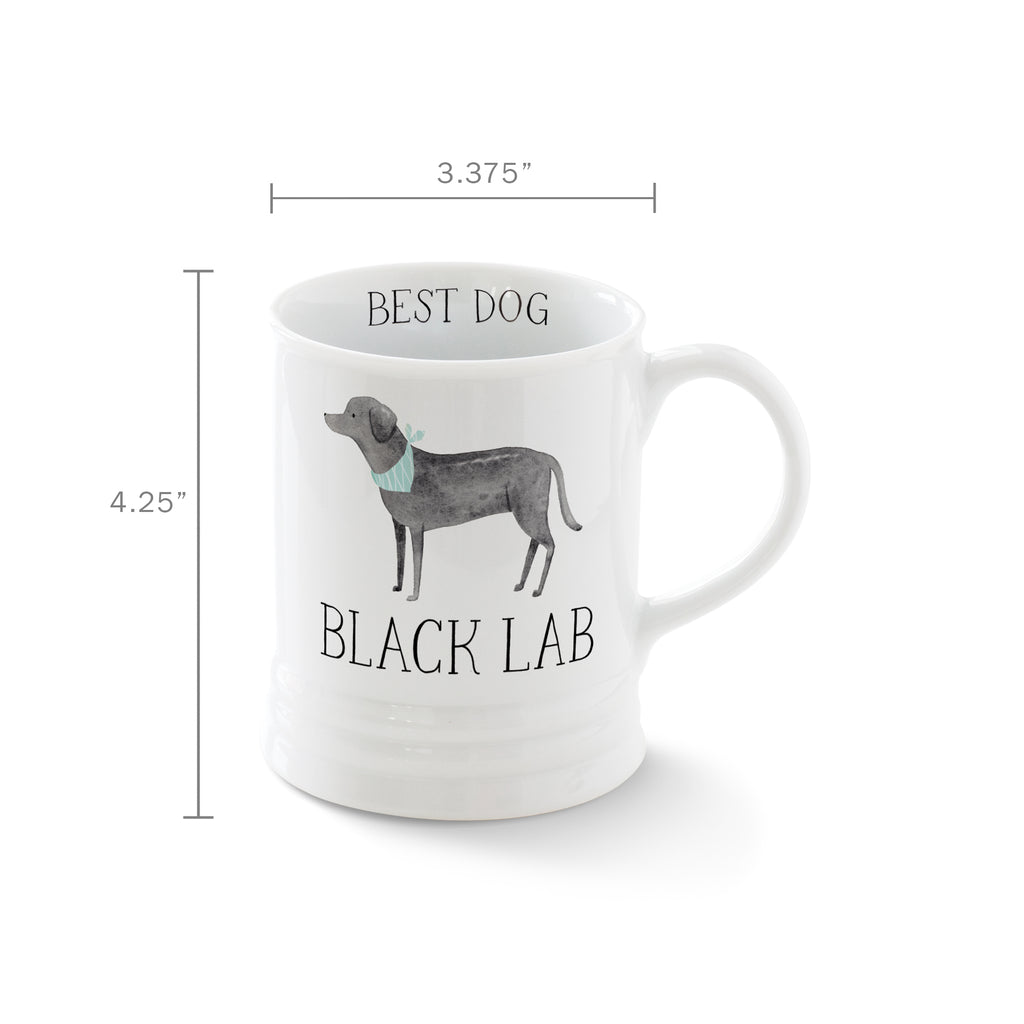 PETSHOP JULIANNA SWANEY BLACK LAB MUG