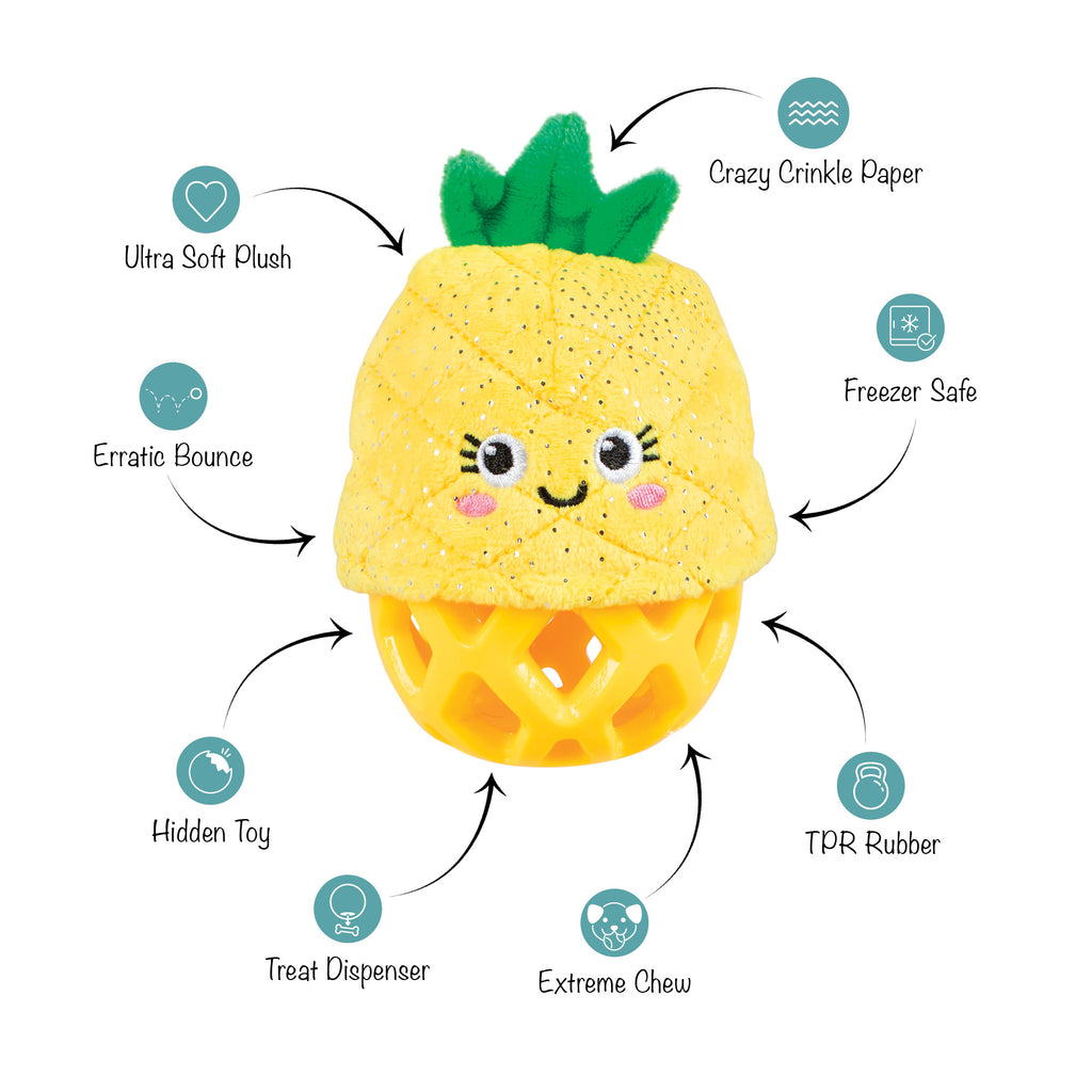 PETSHOP PINING FOR YOU RUBBER/PLUSH DOG TOY