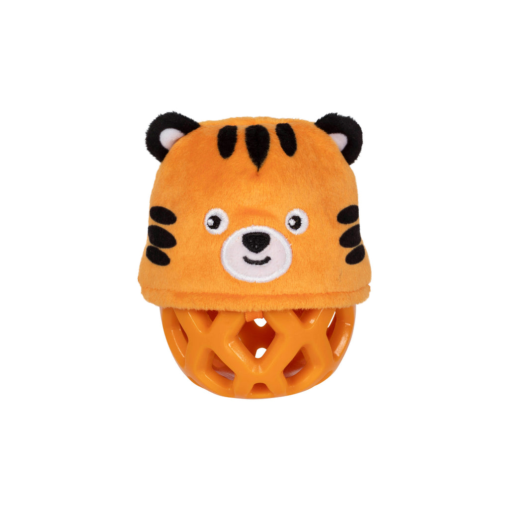 PETSHOP GO GET EM TIGER RUBBER/PLUSH DOG TOY