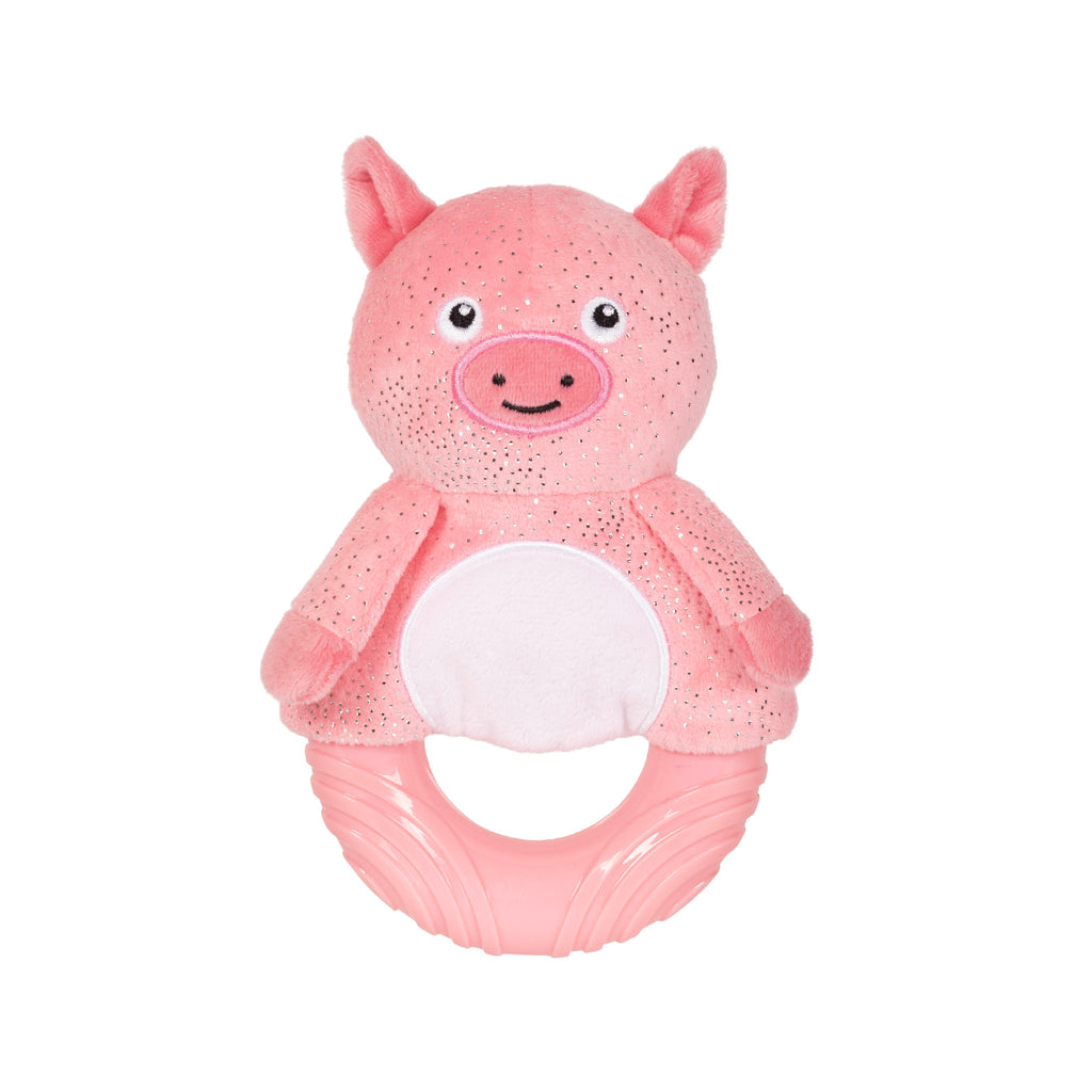 PETSHOP GET PIGGY WITH IT RUBBER/PLUSH DOG TOY