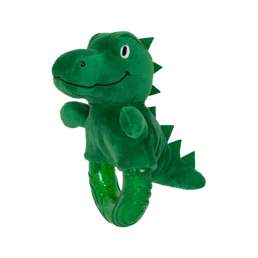 PETSHOP UNLEASH THE DINO RUBBER/PLUSH DOG TOY