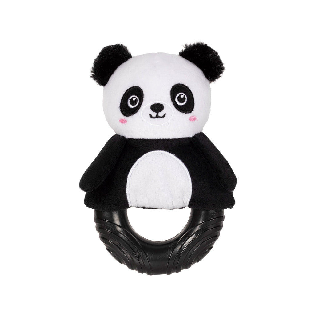 PETSHOP STU-PANDA-OUS! RUBBER/ PLUSH DOG TOY
