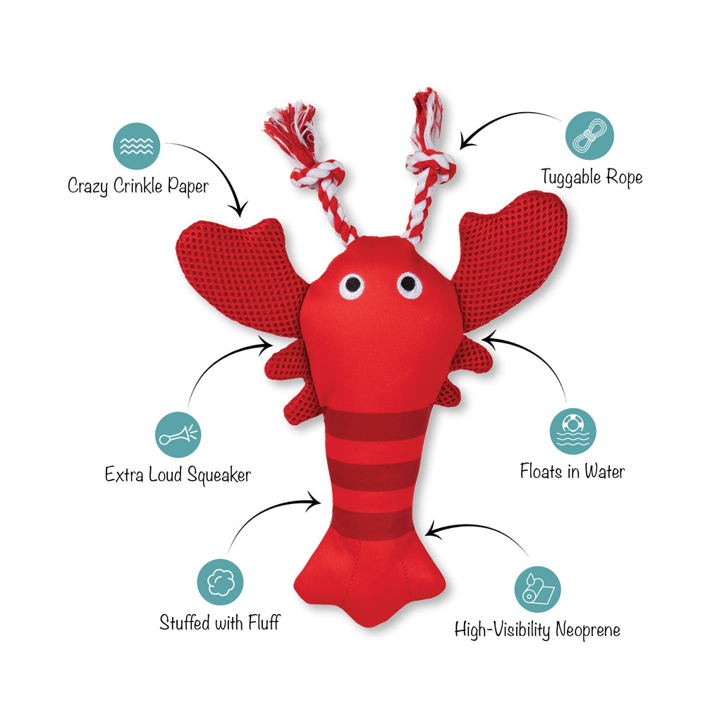 PETSHOP FEELING CLAW-SOME FLOATING DOG TOY