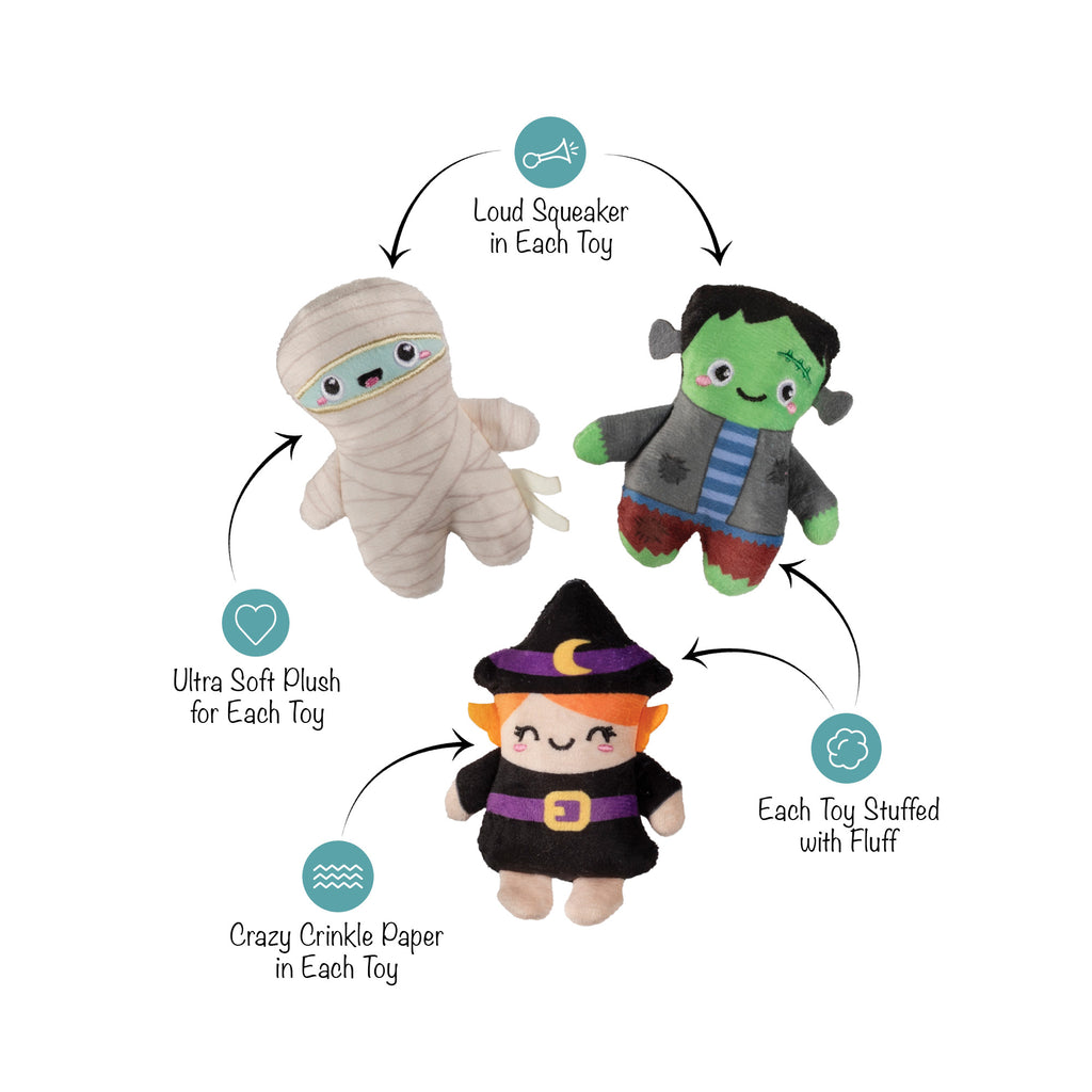 PETSHOP GHOULS WANNA HAVE FUN MINI DOG TOYS