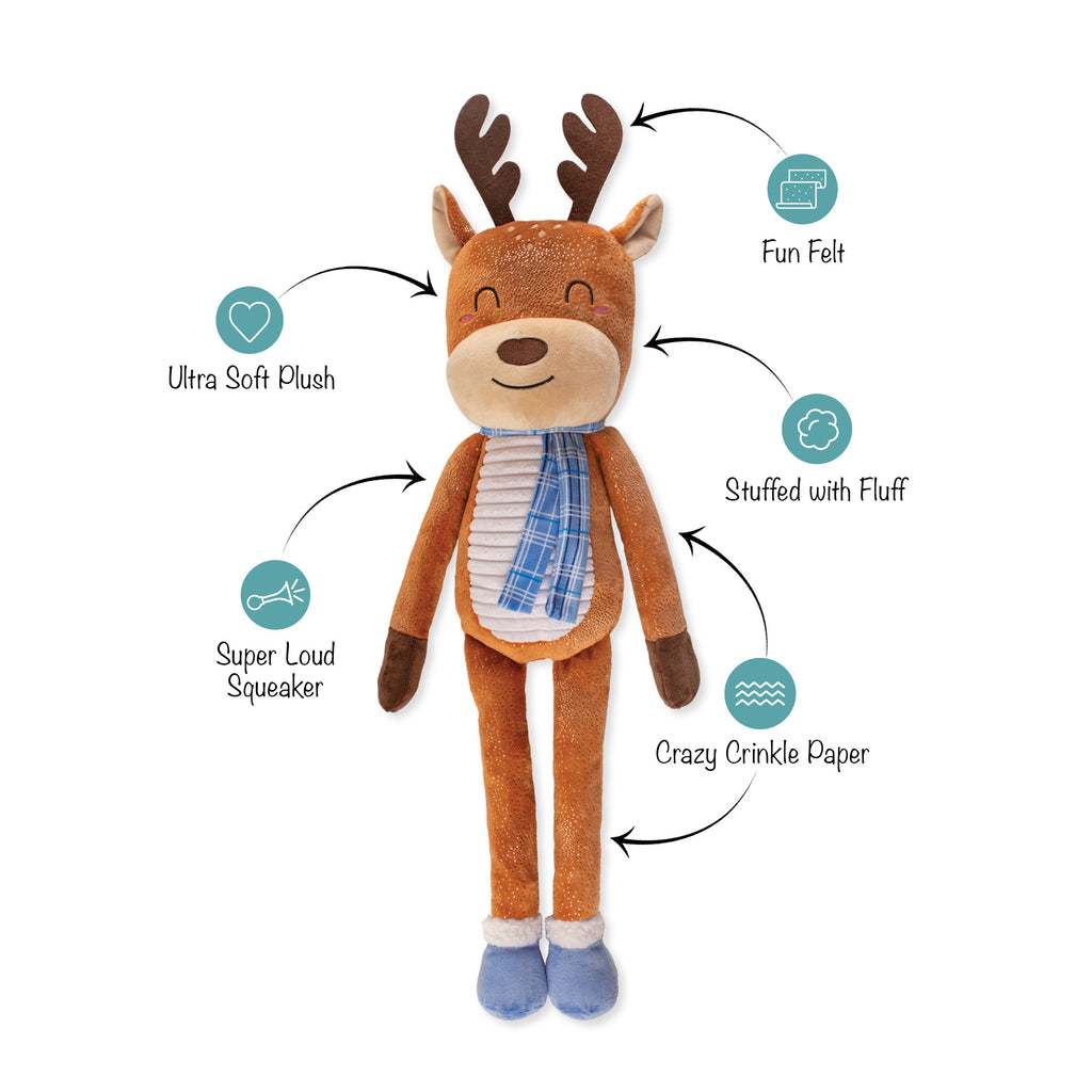 PETSHOP DASHIN' AROUND LARGE PLUSH DOG TOY