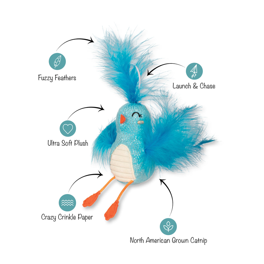 PETSHOP WATCH ME FLY CAT TOY
